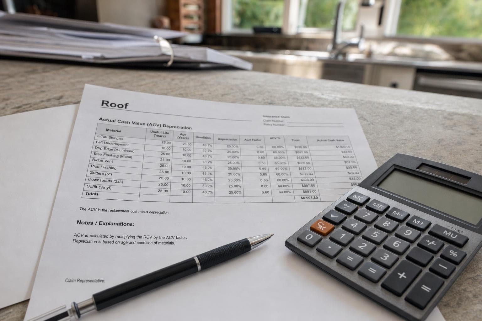 ACV vs RCV Roof Coverage in Colorado: What Changes Your Payout