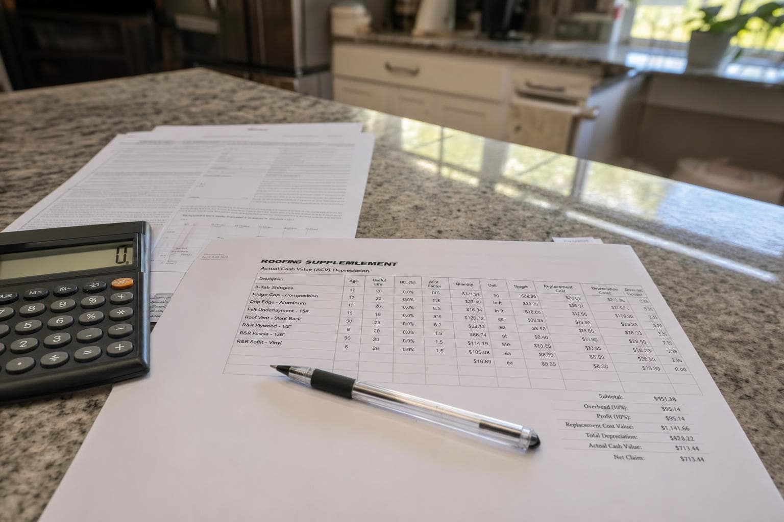 ACV vs RCV Roof Coverage in Georgia: What Changes Your Payout