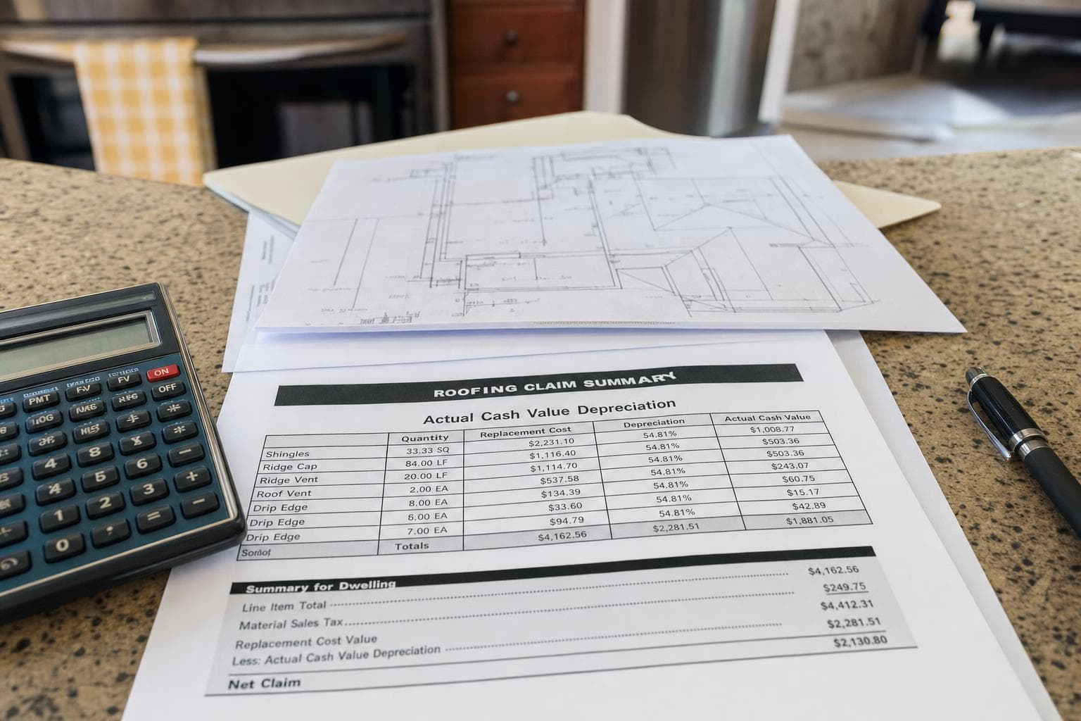 ACV vs RCV Roof Coverage in North Carolina: What Changes Your Payout