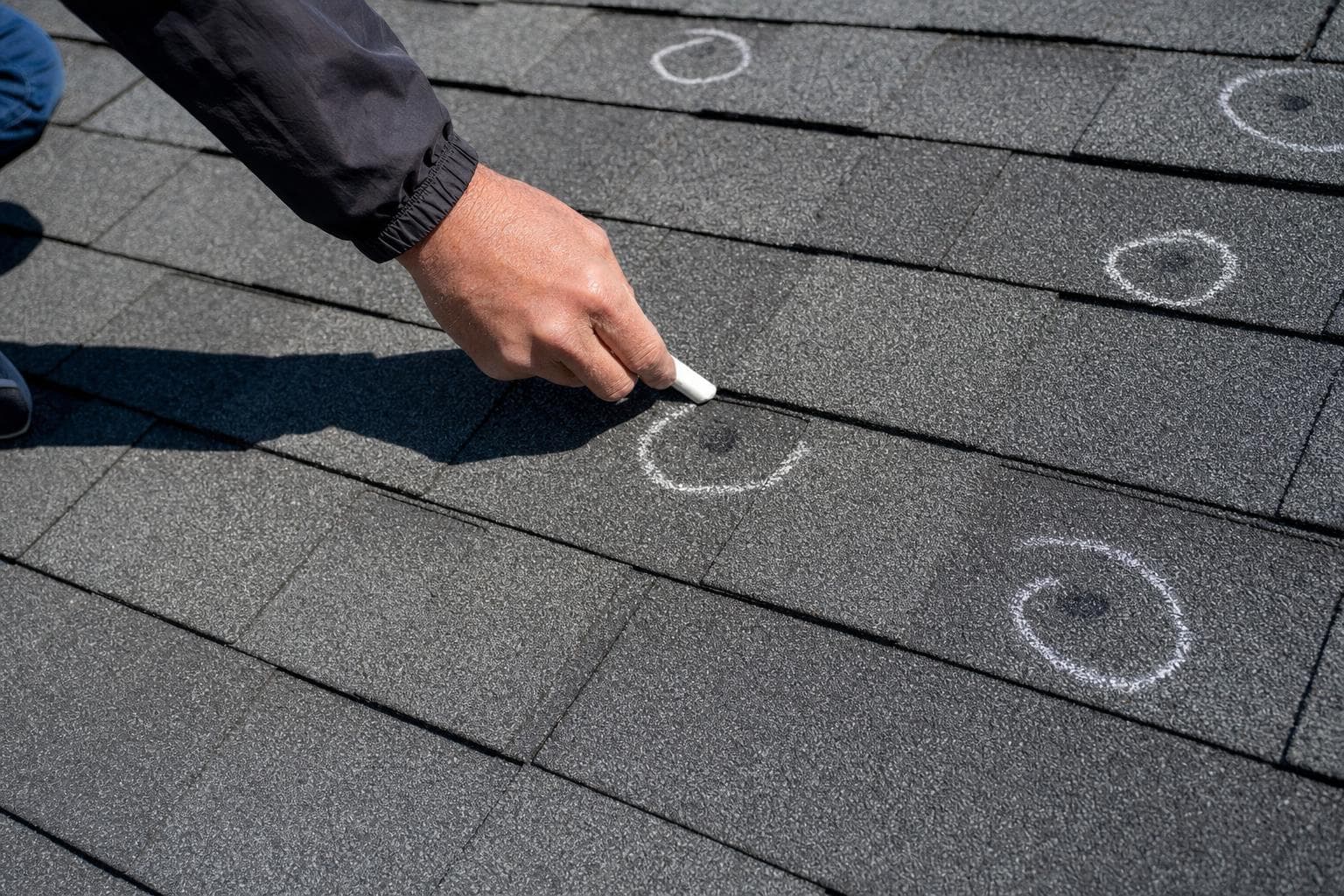 Hail Damage Roof Inspection Checklist: Evidence by Roof Area