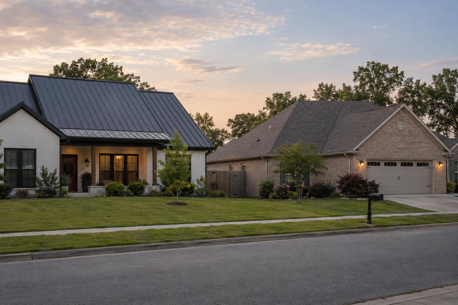 Metal vs. Shingle Roof in Arkansas: Compare Impact and Repair