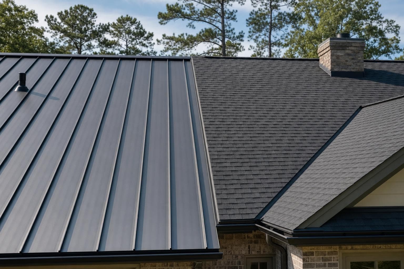 Metal vs Shingle Roof in Georgia: Which Makes More Sense for Your Budget and Timeline