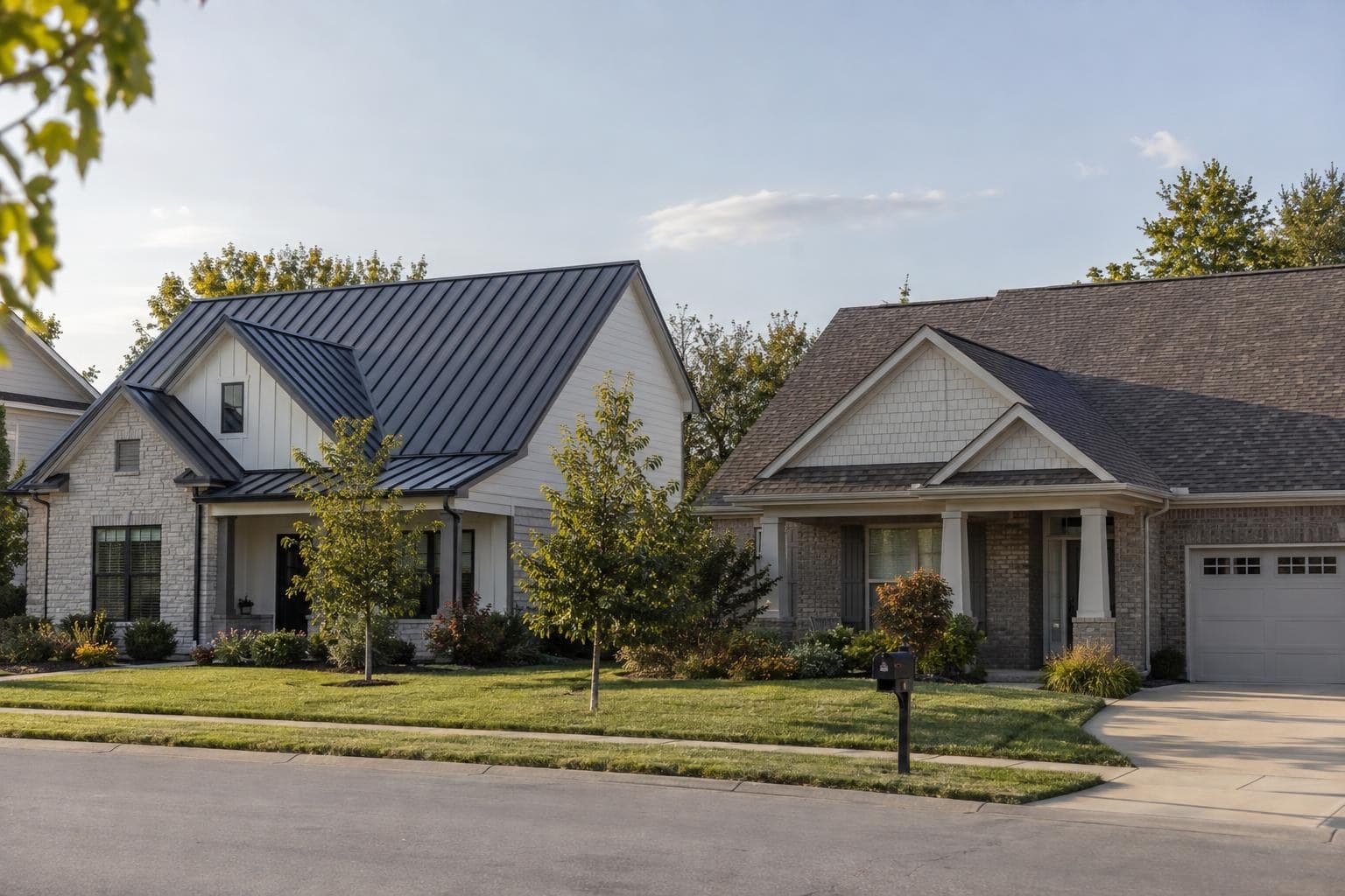 Metal vs. Shingle Roof in Indiana: Compare Installed Systems