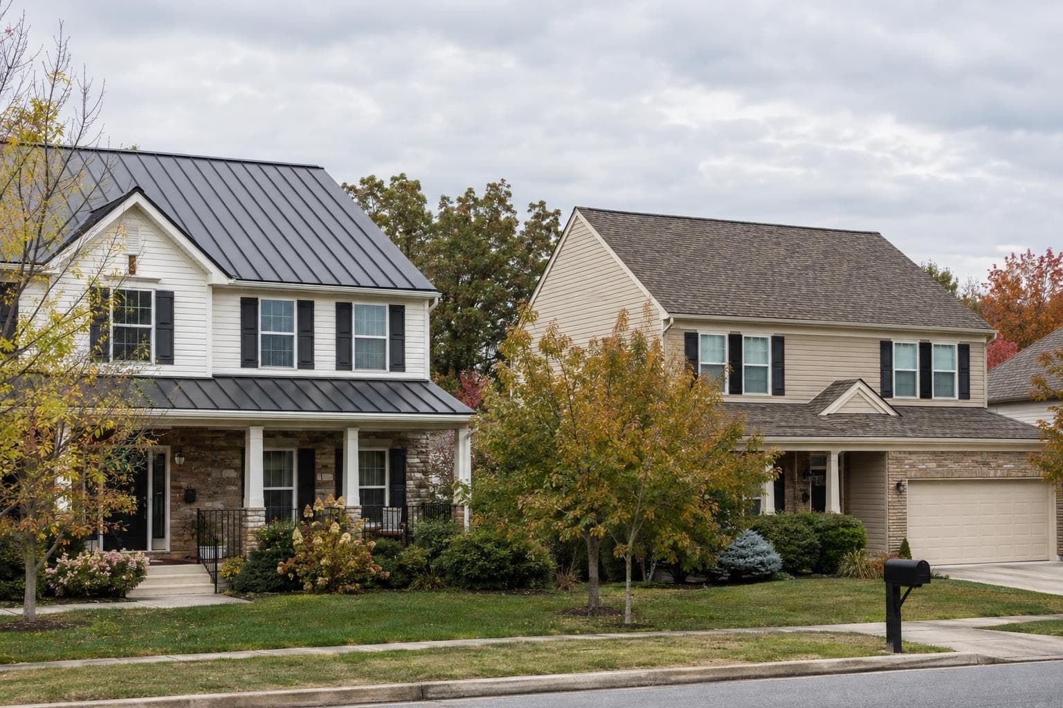 Metal vs. Shingle Roof in Maryland: Compare Installed Systems