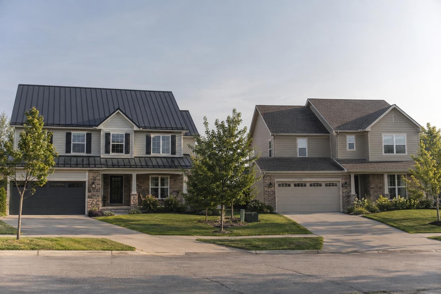 Metal vs. Shingle Roof in Nebraska: Compare Installed Systems