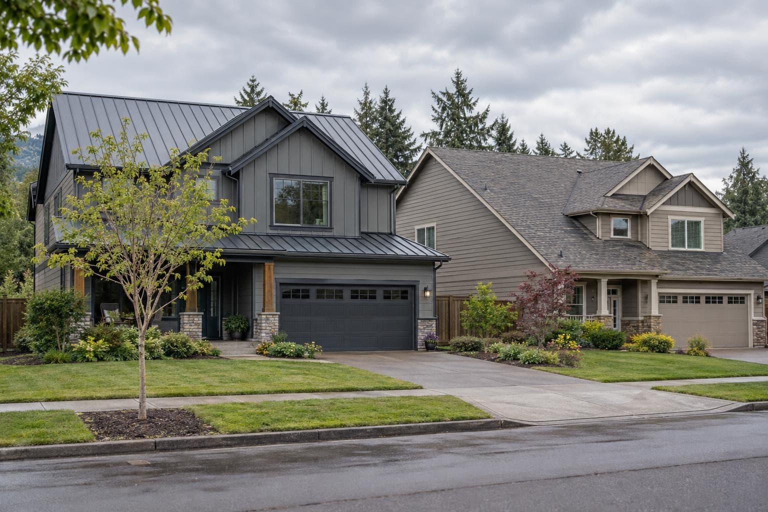 Metal vs. Shingle Roof in Oregon: Compare Installed Systems