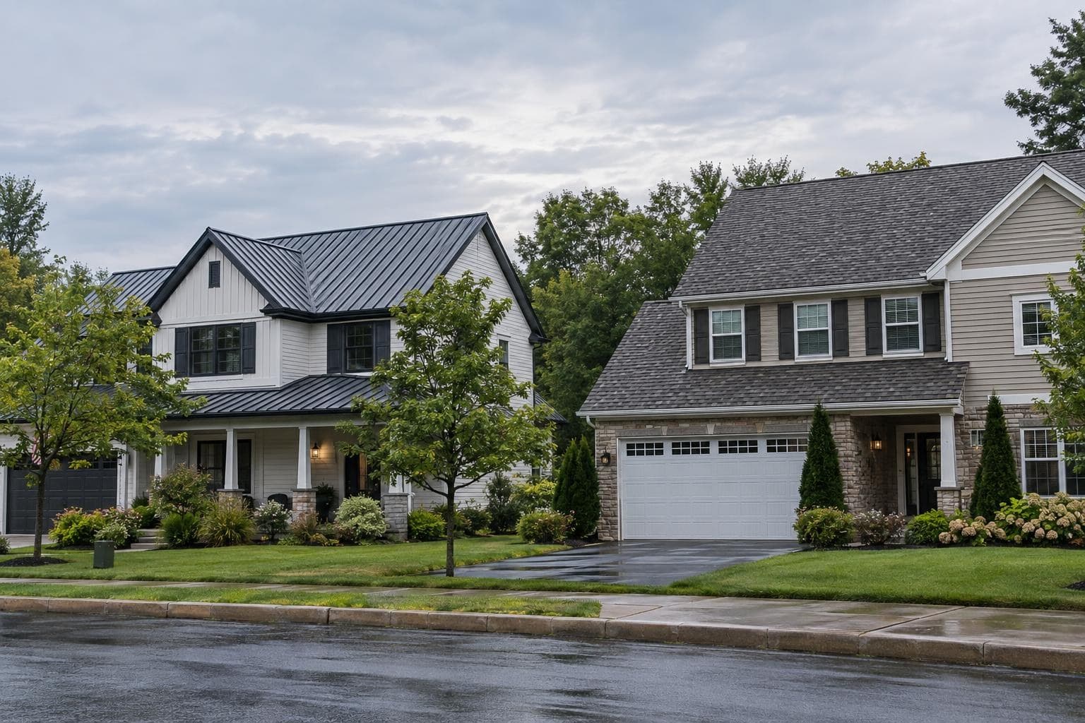 Metal vs Shingle Roof in Pennsylvania: Prices, Lifespan Tradeoffs, and Which One Fits Your Timeline