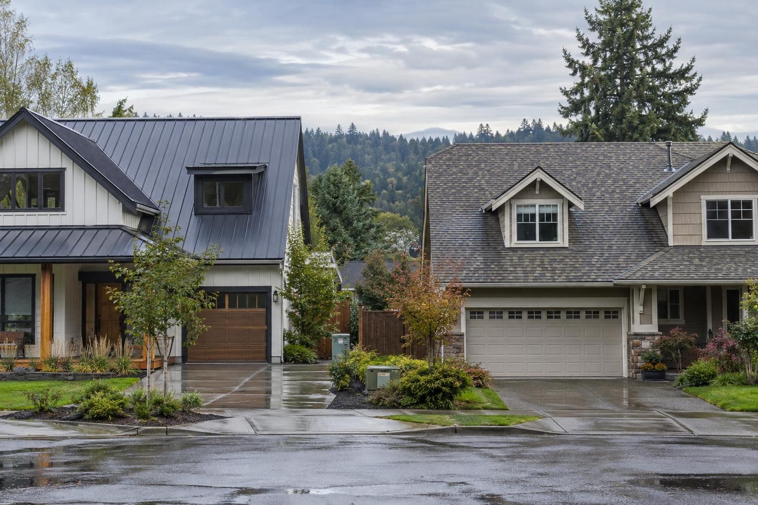 Metal vs Shingle Roof in Washington: Costs, Lifespan Tradeoffs, and the Right Pick for Your Timeline