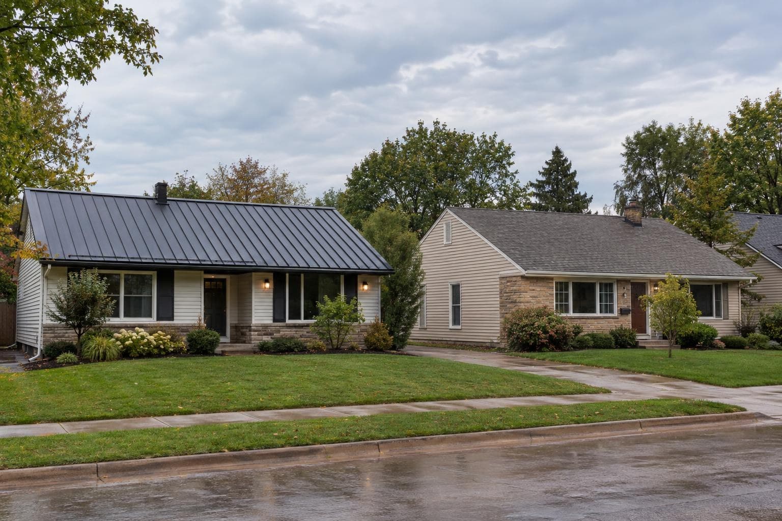 Metal vs. Shingle Roof in Wisconsin: Compare Installed Systems