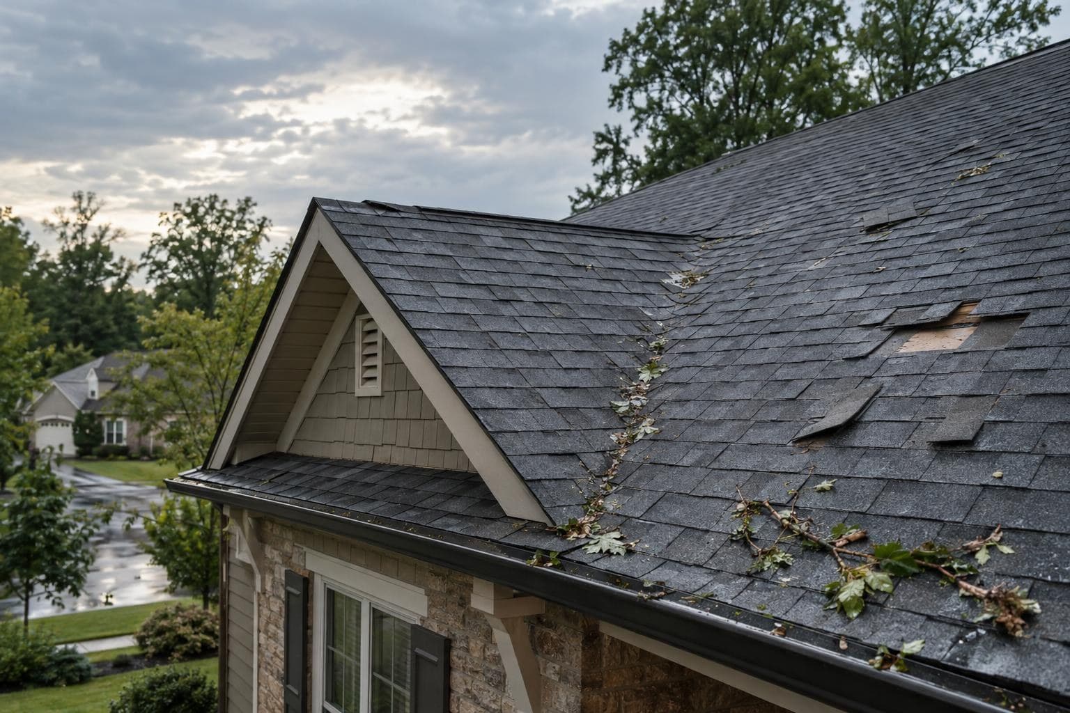 Storm Damage Roof in Georgia: What to Do in the First 48 Hours