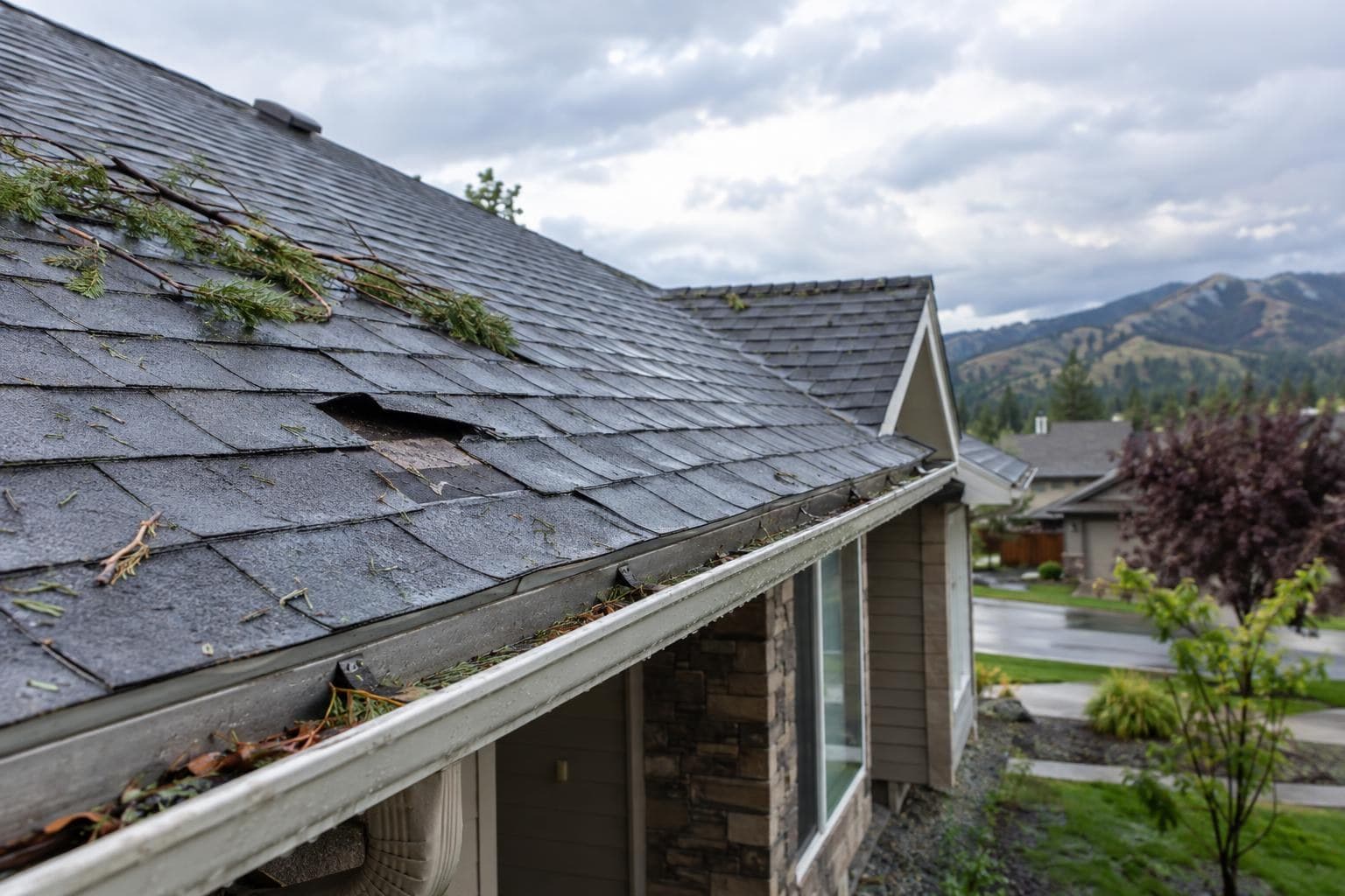 Storm Damage Roof in Idaho: What to Do in the First 48 Hours