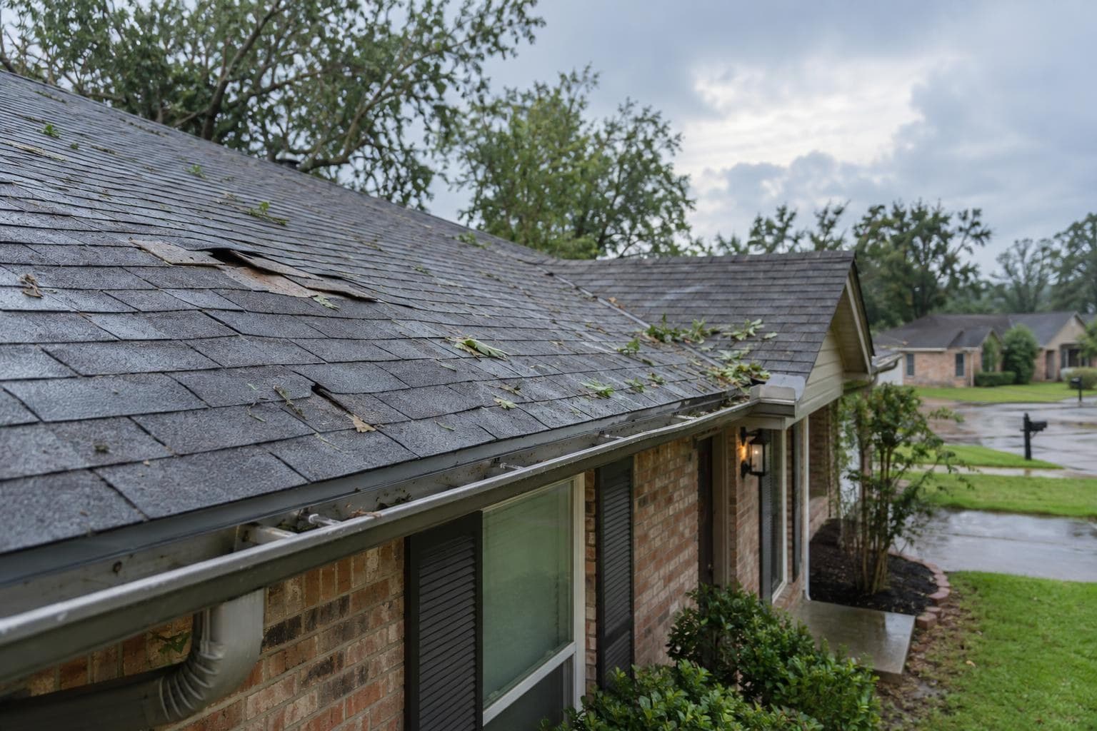 Storm Damage to a Mississippi Roof: What to Do in the First 48 Hours
