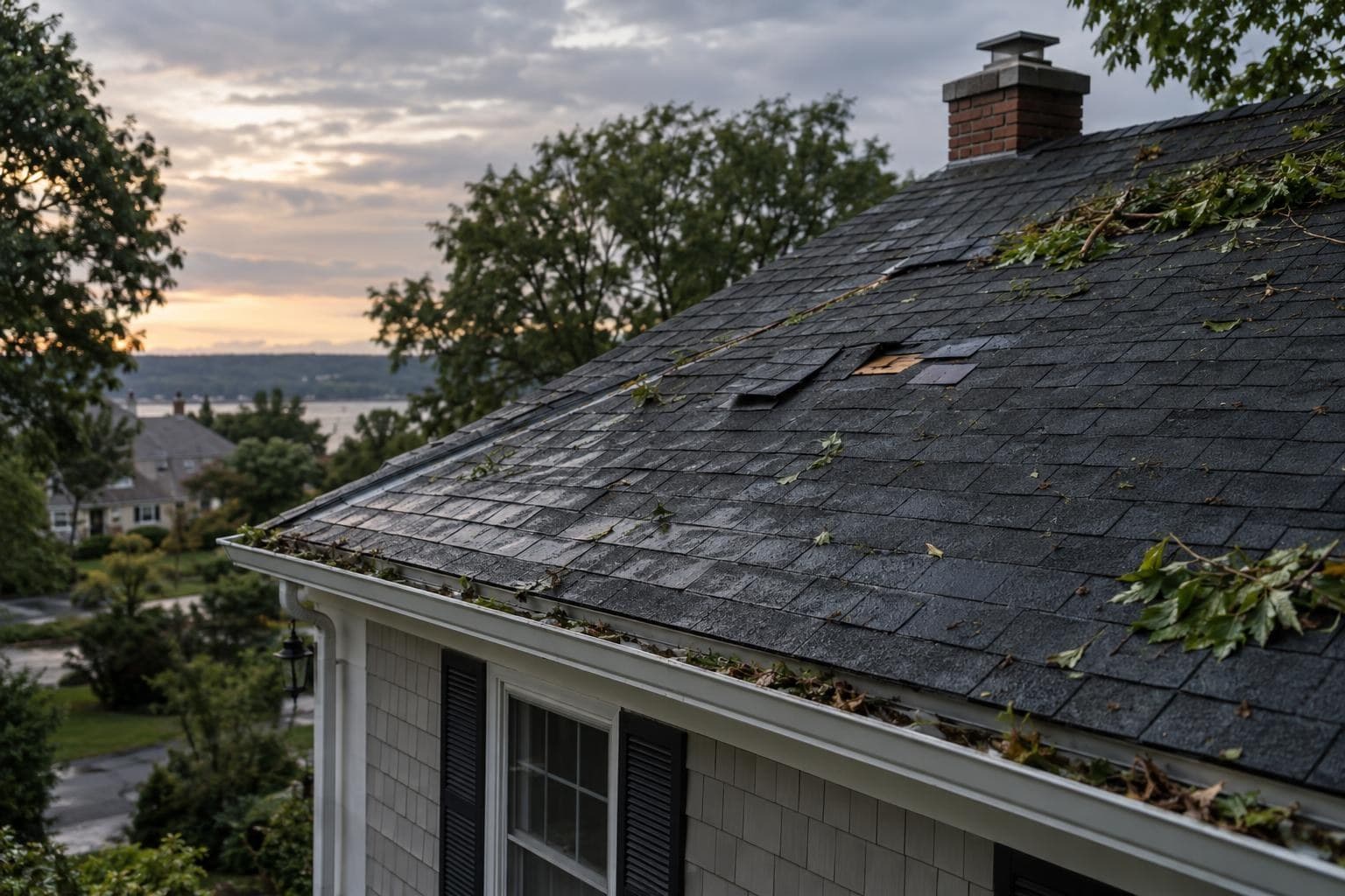 Storm Damage Roof in Rhode Island: What to Do in the First 48 Hours
