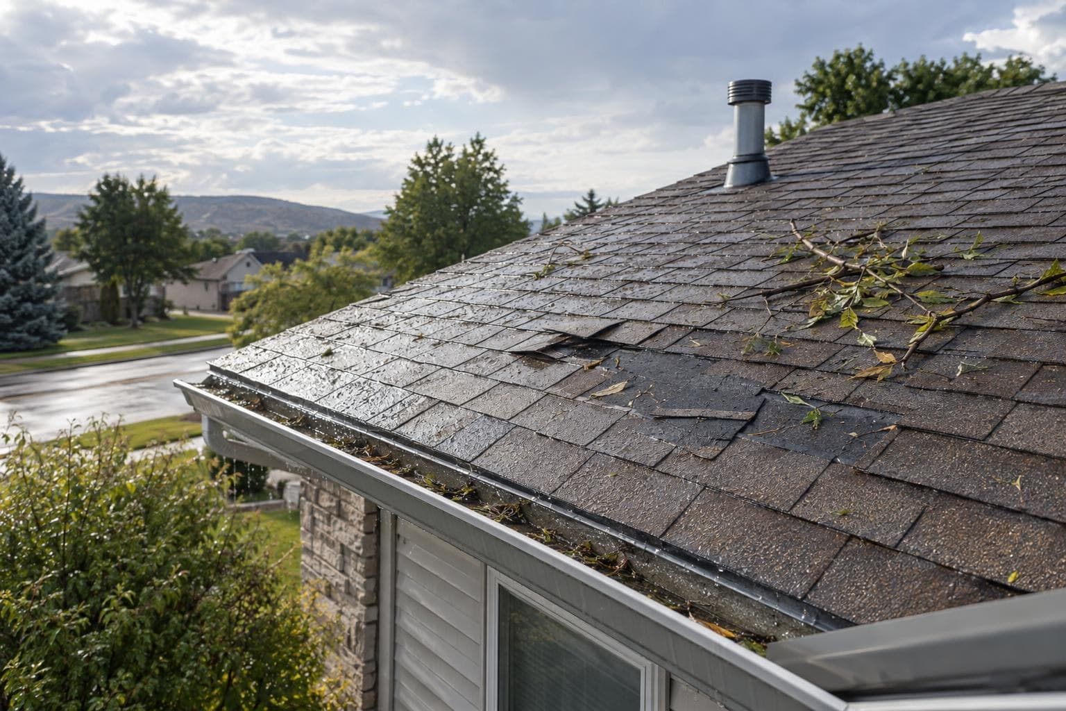 Storm Damage Roof in Wyoming: What to Do in the First 48 Hours
