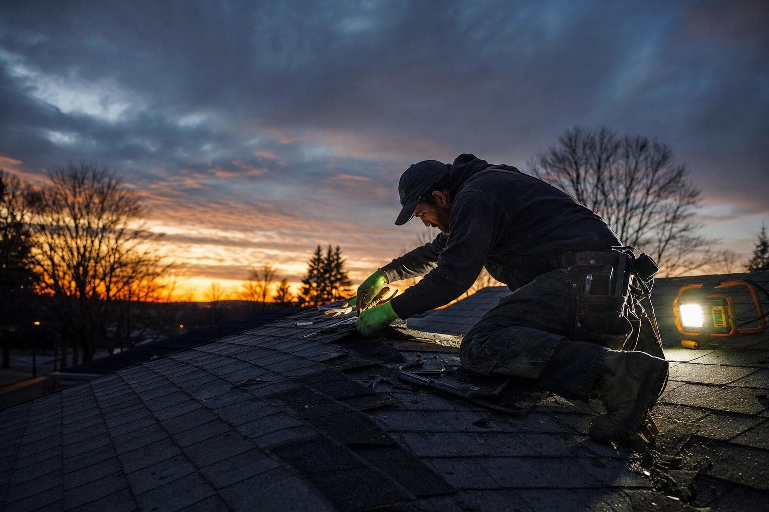 Emergency roof repair cost: what urgency really changes.