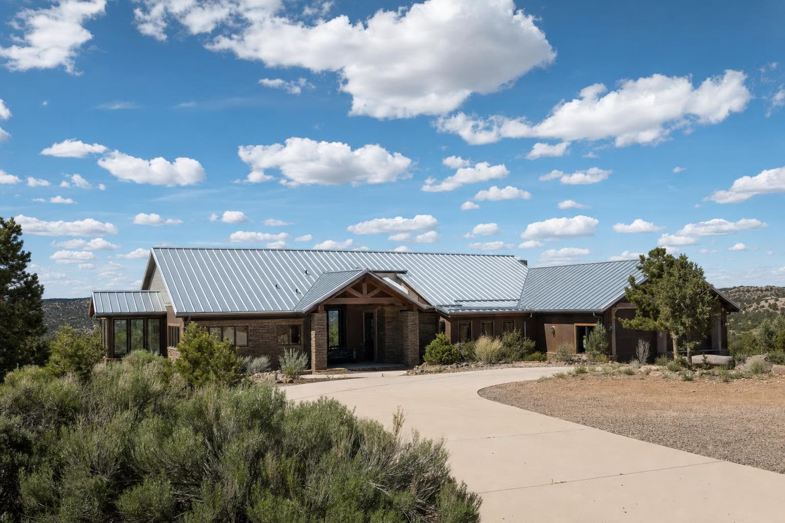 R-Panel Metal Roofing