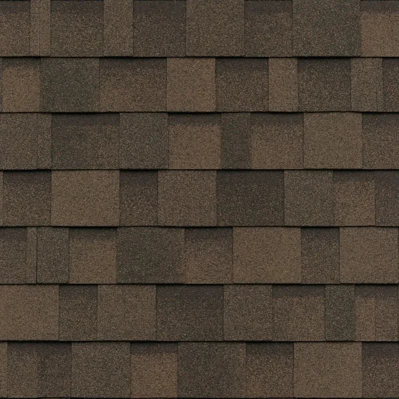 Dual Brown roofing color swatch