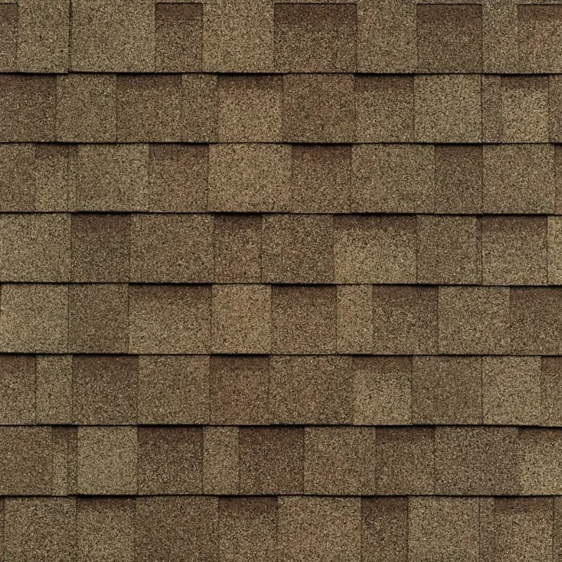 Earthtone Cedar roofing color swatch
